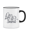 Puodelis Let it snow